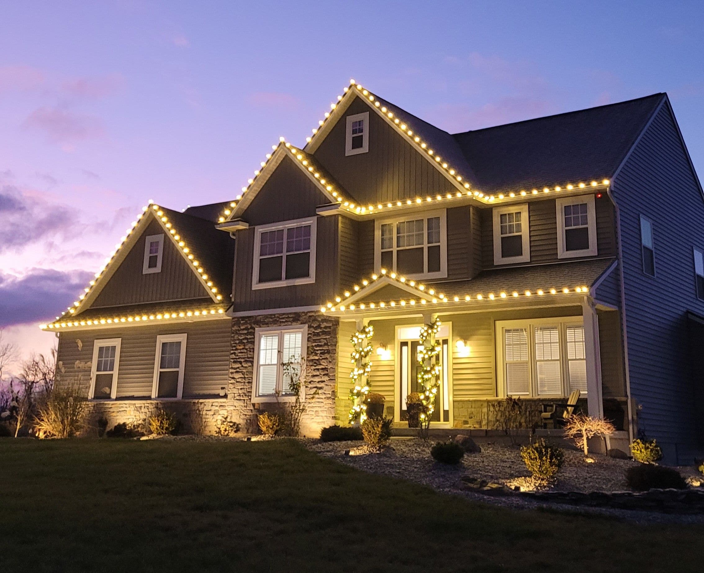 Project Holiday Lighting Installation - Nazareth, PA image
